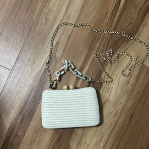 Elegant Cream Clutch